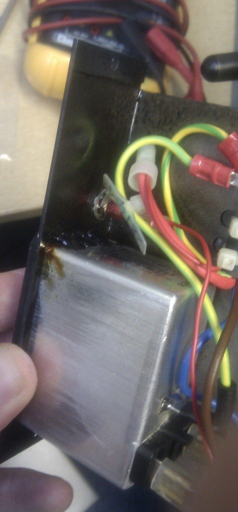 Filtered mains socket self destructs in CEL TBC