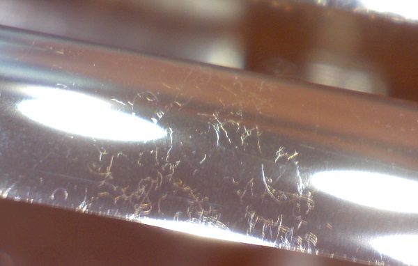 Mould growth on the surface of DAT tape