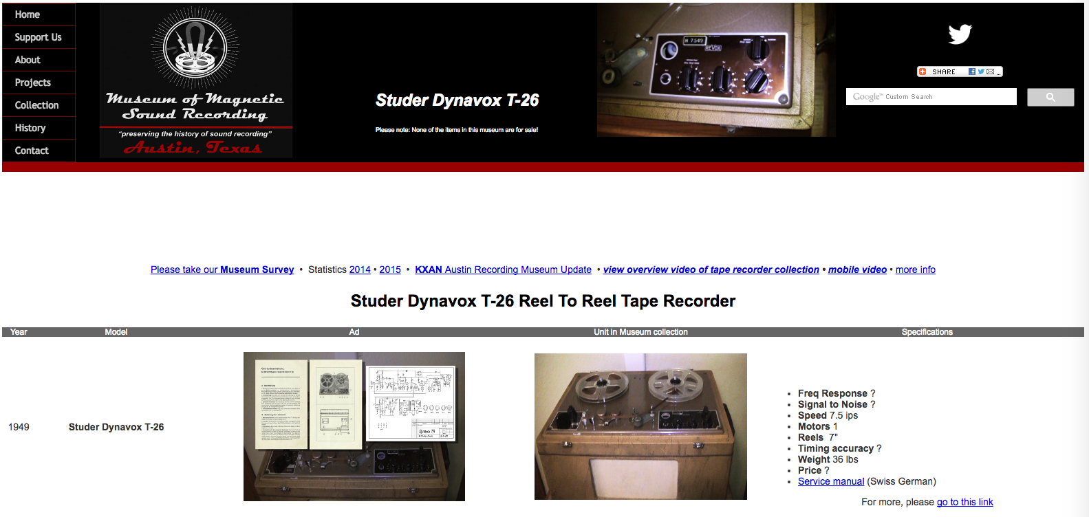 Ampex reel tape recorders - 200A & 300 • the Museum of Magnetic Sound  Recording